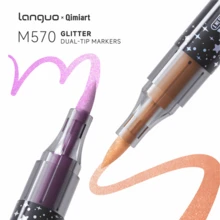 Languo New 48/96 Glittery Marker Colorful Pops Up On Glass,Ceramic,Plastic,Paper Homework,Suitable For Office School Teacher's Day For Painting Teaching Purpose And Home Teaching Holiday Painting Study - Sets - View 3