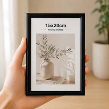 SURELIFE 1件現代極簡相框 A4 30x40cm 50x70cm 照片與海報框，壁掛或桌面式家居裝飾，適用臥室與客廳 - 黑色 - 查看 13