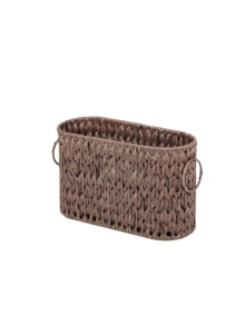 Handwoven Toilet Paper Holder, Faux Rattan Storage Basket, Waterproof Storage Basket, Bathroom Storage Rack, Toilet Paper Holder, No Assembly Required - Multicolor - View 16