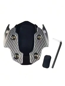 1pc Motorcycle Side Stand Foot Pad, Aluminum Alloy Motorcycle Side Stand Foot Pad With Textured Surface, Motorcycle Side Stand Foot Pad Extension Plate - A - View 11