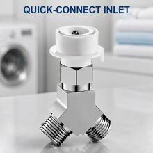 Y‑Shape Faucet Water Splitter, Two‑Way Hose Diverter With Individual Switch Valves, Universal Thread Leak‑Resistant Water Connector For Outdoor Garden Household Use - Multicolor - View 9