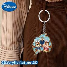 Disney Squirrel Brothers Cute Together Multi-Function Decorative Pendant, Backpack Charm, Cute Keychain - Small And Lightweight, Suitable For Hanging On Backpacks Or Car Keys, Ideal Gift For Christmas And Other Holidays. Backpack Charm, Holiday Decoration, Pendant, Accessory, Exquisite Craftsmanship, Christmas Gift, Carnival Gift, Party Gift. Valentine's Day Gift, Keychain, Ramadan Gift - Multicolor - View 5