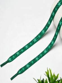 可愛圖案印花鞋帶 時尚替換鞋帶 適用於運動鞋與休閒帆布鞋 完美節日禮物 秋冬日常穿著派對裝飾配件 - 彩色 - 查看 59