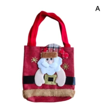 Christmas Decoration Christmas Eve Gift Bag Candy Gift Bag Doll Tote Bag Christmas Party Gift Bag - Multicolor - View 8