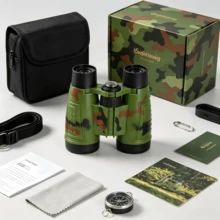 1pc Colorful Mini Binoculars For Kids, Compact Portable Toy Telescope With Neck Strap, Outdoor Adventure Toy For Camping, Hiking, Bird Watching & Nature Exploration, Birthday & Back To School Gift - Multiple Styles - View 12