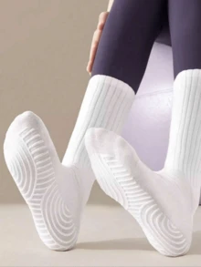 2/4/6 Pairs Non-Slip Pilates Socks For Women, Suitable For Yoga And Pilates, Multiple Colors Available - Multicolor - View 5