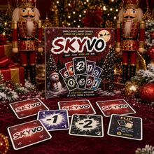 SKYVO Christmas Edition Strategy Card Game, Suitable For Holiday Family Gatherings, 2-4 Players, Easy To Learn, Fast-Paced Strategy Game, Ideal For Christmas Parties And Game Nights. - Multicolor - View 4