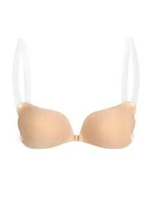 2pcs Seamless Invisible Adhesive Bra Strapless Backless Bra Lift Up Invisible Bra For Wedding Party - Multicolor - View 4