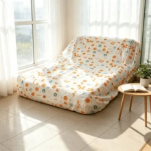 New Printed Disposable Bed Cover 1.8m Large Bed Thickened Sofa Furniture Dust-Proof Moisture-Proof Waterproof Bed Sheet - Multicolor - View 7