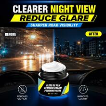 maxxauto Glass Oil Film Remover Paste - Heavy Duty Cleaning For Car Windshields And Home Windows With Long-Lasting Rain Repellent Protective Coating - Capacity - View 10