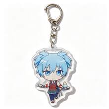 1pc Assassination Classroom Chibi Keychain -Sensei Nagisa Anime Peripheral Pendant Backpack Charm Small Gift - Multicolor - View 11