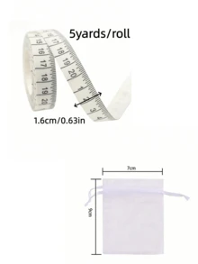 5 Yards/Roll Back To School Campus Letter Ribbon DIY Craft Material, Suitable For Classroom Student Stationery Decoration, Back To School Teacher's Day Gift Wrapping Material, Youthful And Vibrant Gift Wrapping Ribbon - Multicolor - View 12