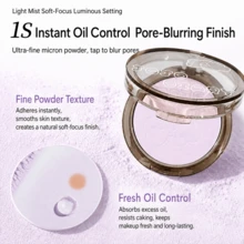 JOJO DIARY Oil Control Setting Powder, Matte Finish, Long-Lasting Flawless Oil Control, Waterproof Sweat-Resistant Setting Powder, Suitable For All Skin Types, Women's Makeup - Multicolor - View 3