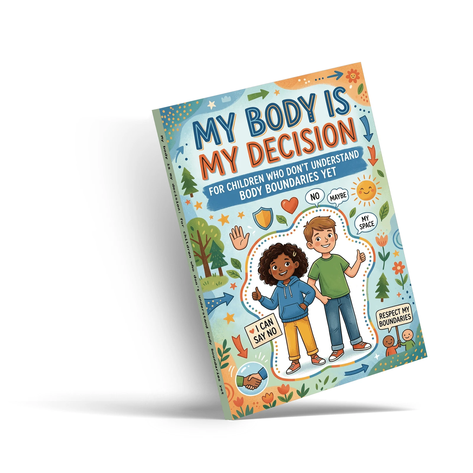 English Personal Boundaries & Self-Respect Notebooks With Social Emotional Learning, Body Autonomy, Consent, Personal Space, Saying No, Assertive Communication, Kindness, Confidence And Healthy Relationships For Home, Classroom And Homeschool - Boundaries & Self-respect - View 1