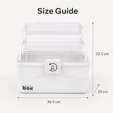 Large-Capacity Medicine Box Household Family Medicine Box Multifunctional Sundries Storage Box High-Value Desktop Shelf Multi-Purpose Bar, Used For Storage Boxes Such As Kitchens, Bedrooms And Bathrooms - View 8