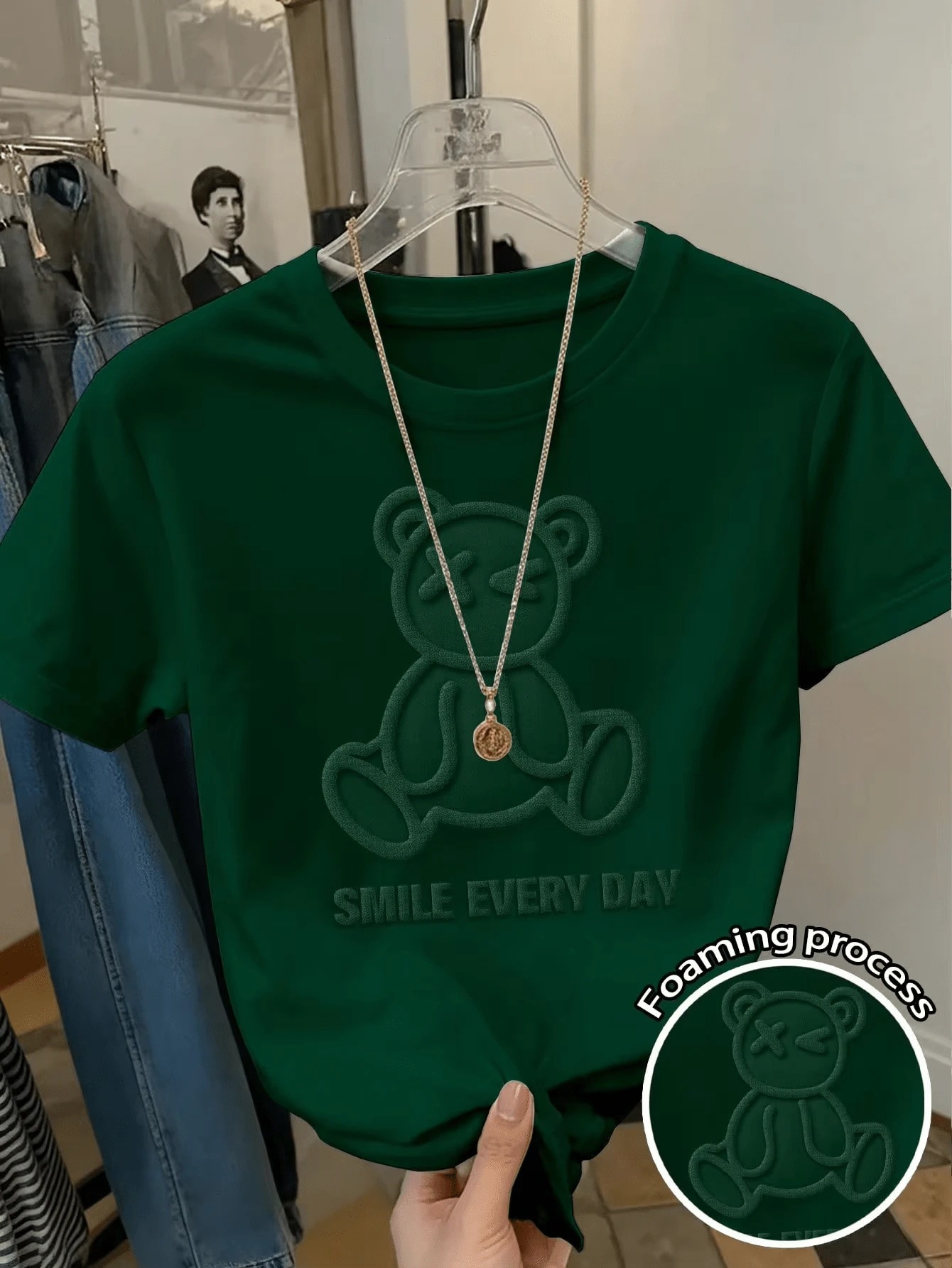 Women T-Shirts - Green - View 1