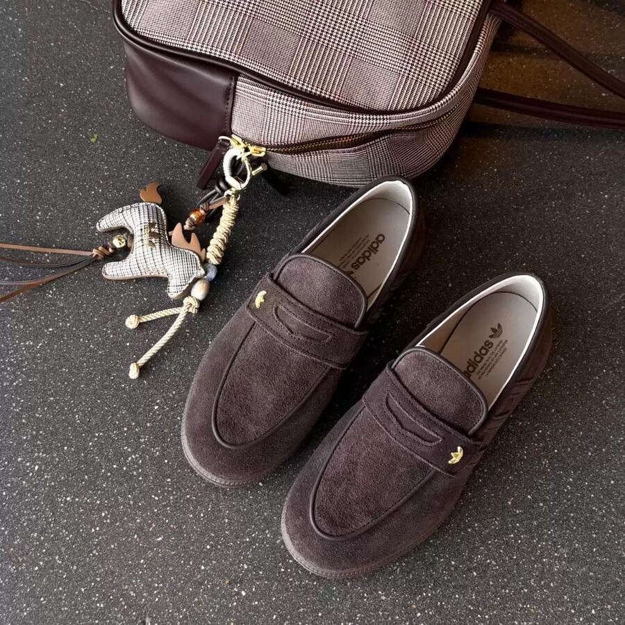 Adidas Originals Sepatu Sneaker Kasual Low-Top Unisex HANDBALL SPEZIAL LOAFER W LA8060 - Coffee Brown - View 1