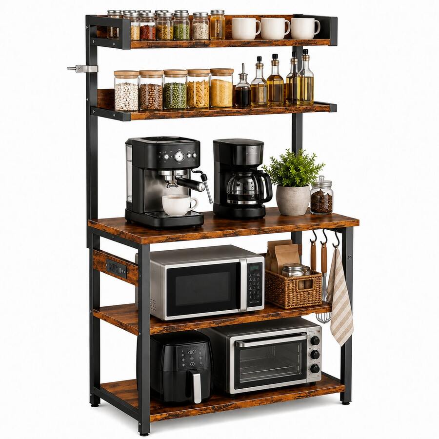 Microwave Oven Stand - A - View 1