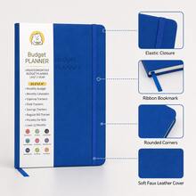 1pc Undated Budget Planner Notebook, 12-Month Financial Organizer, Monthly Budget & Expense Tracker, Savings And Debt Planner, - 8166 - View 5