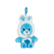 Gantungan Kunci Boneka Beruang Care Bears 15cm dengan Topi Kelinci, Hiasan Ransel Boneka Beruang Lucu, Boneka Plush Motif Pelangi, Hadiah Ulang Tahun dan Natal, Dekorasi Kamar Anak - MultiWarna - View 13