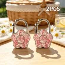 Small Flower Sunflower Detachable Foldable Non-Adhesive Movable Bag Hook Hanger Holder Wall Mount Storage Organizer Portable Travel Accessories Fashion Decor - Multicolor - View 21