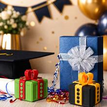 Puzzle Gift Box With Screws, Funny Prank Money Box, Suitable For Cash, Jewelry And Small Gifts, Christmas Birthday Graduation Surprise Gift - 1pc(random color) - View 1