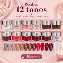 Acrylic Nail Powders & Liquids - Red - View 5
