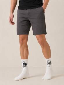 5 Pairs Random Men's Letter Stripe Sports Sweat-Absorbing Couple Mid-Calf Socks, Father's Day Gift, Party, Campus Style, Gothic Style, Back To School Season - White - View 2