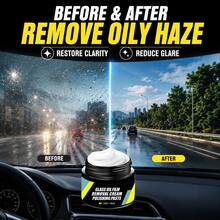 maxxauto Glass Oil Film Remover Paste - Heavy Duty Cleaning For Car Windshields And Home Windows With Long-Lasting Rain Repellent Protective Coating - Capacity - View 5