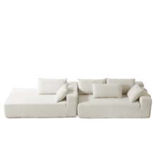 Living Room Sets - Beige - View 3