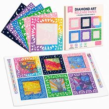 30pcs Reusable Diamond Art Release Film, Non-Stick Dust-Proof Release Paper For Diamond Painting. 10/15CM Transparent Protective Film Help Section Artwork Easily - View 9