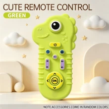 Baby Soft Teething Toy, Baby Toy, Chewable Teething Toy, Cute Animal Shaped Silicone Remote Control Toy, Soft STEM Sensory Toy, Early Learning Educational Toy, Indoor/Outdoor Baby Interactive Toy, Halloween Christmas Gift - Multicolor - View 13
