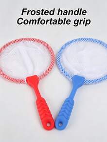 Outdoor Insect Catching Nets, Fishing Nets, Lightweight Colorful Mesh Nets, Pond & Fountain Accessories, Suitable For Backyard Fun, Camping, Insect Catching, And Outdoor Exploration - Multicolor - View 6