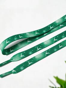 可愛圖案印花鞋帶 時尚替換鞋帶 適用於運動鞋與休閒帆布鞋 完美節日禮物 秋冬日常穿著派對裝飾配件 - 彩色 - 查看 43
