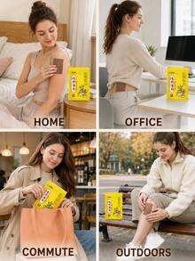 Self-Heating Ginger Patch, Suitable For Neck, Shoulder, Waist, Knee, Wrist And Full Body Care - Multicolor - View 8