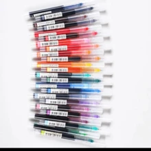 20/15/10/5/1pc Assorted Color Gel Pens, Minimalist Portable Gel Rollerball Pens, Suitable For Office, School, Student Back To School - Multicolor - View 8