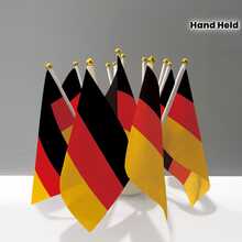 German Flag Small Chain Flag World Mini Flag Suitable For Party Events, Classroom, Conference Room, Sports Events, Garden, Festival, Grand Opening, Bar, Sports Club, Celebration - Multicolor - View 4