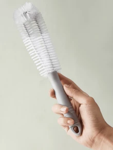 1pc Multifunctional Long Handle Cup Brush, Household Dead Angle Cleaning Brush, Suitable For Vacuum Cups, Baby Bottles, Glass Cups And Goblets, Kitchen Cleaning Tool - A - View 6