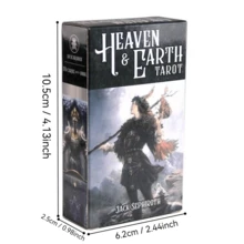 Vintage Fantasy Illustrated Tarot Cards Deck, 78‑Piece Divination Oracle Cards For Adult Leisure Entertainment - Multicolor - View 5