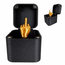 1 buah Mainan Kotak Hadiah Prank, Kotak Kejutan Pop-Up Pegas PLA, Alat Peraga Sulap Kreatif untuk Meja, Cocok untuk Hadiah Pesta dan Prank - Hitam - View 4
