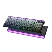 ATTACK SHARK R98 HE 8000Hz Wired Hall Effect Gaming Keyboard,0.005mm Rapid Trigger,98% Layout,Adjustable Actuation,Hot-Swappable Magnetic Switches,Web Driver,RGB Lightbox,Carbon Fiber Keycaps - View 10