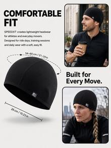 SPEEDXT 1pc Unisex Skull Cap Helmet Liner, Cycling Cap, Helmet Inner Skull Cap, Running Cycling Cap - A - View 10