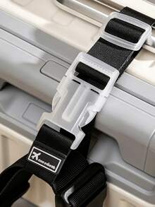 Multi‑Pocket Luggage Handle Storage Pouch, Portable Water Bottle Sleeve For Suitcase, Adjustable Luggage Binding Belt Travel Must‑Have Gear - Multicolor - View 4