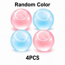 Non-Bouncing Crystal Ball, Soft And Malleable Squishy Toy, Fun Office Desk Gift And Party Favor For Adults - Multicolor - View 13