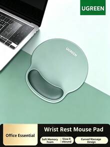 UGREEN LP668 Ergonomic Wrist Rest Mouse Pad Soft Memory Foam Laptop Desktop Silicone Non-Slip Wrist Support For Office And Gaming - View 6