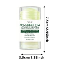 Deodoran Pasta Teh Hijau YCHZ 60% 50g, Mengandung 3% Soda Kue, Mengontrol Bau Ketiak Hingga 72 Jam, Dapat Digunakan di Seluruh Tubuh, Kesegaran Tahan Lama, Lembut dan Ramah Kulit, Cocok untuk Penggunaan Sehari-hari - Multi Aroma - View 9