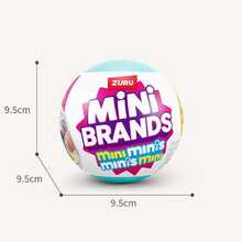 ZURU 1pc Mini Fridge Surprise Egg Blind Box, Mini Food Collectible, Miniature Fridge Mini Brands Toy Ball - Multicolor - View 7