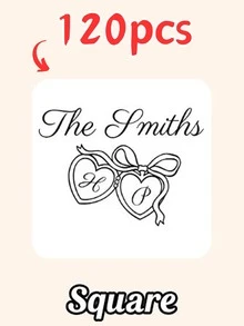 10/20/40/60/90/120/150/300pcs Personalized Cardboard Coasters Minimalist Line Art Custom Name & Date Drink Coasters Square/Round/Heart Shape Suitable For Wedding Reception, Bridal Shower, Birthday Dinner, Christmas Party Table Decor Favors - Multicolor 4 - View 18