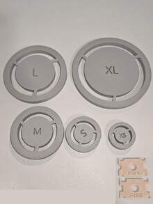 Set 5/7 buah Alat Penjepit Kaki Keramik - Cetakan Kaki Keramik, Alat Bantu Kerajinan Keramik DIY. Penyejajar Alas Tanah Liat, Untuk Keramik, Tekanan Kaki Merata, Cocok Untuk Mangkuk Keramik, Cangkir dan Proyek Roda Putar. - MultiWarna - View 6