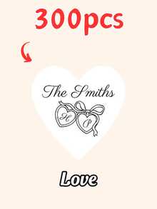 10/20/40/60/90/120/150/300pcs Personalized Cardboard Coasters Minimalist Line Art Custom Name & Date Drink Coasters Square/Round/Heart Shape Suitable For Wedding Reception, Bridal Shower, Birthday Dinner, Christmas Party Table Decor Favors - Multicolor 4 - View 21